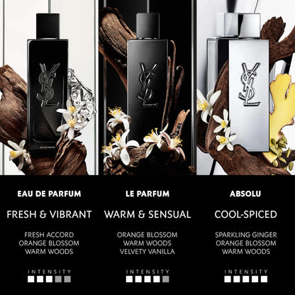 Yves Saint Laurent MYSLF Eau de Parfum — Fresh Accord & Warm Woods Masculine Scent