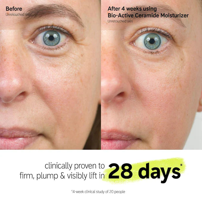 The INKEY List  Bio-Active Ceramide Repairing and Plumping Moisturizer + Barrier Strengthening