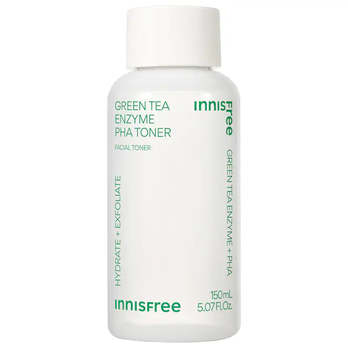 innisfree  Green Tea Enzyme 7% PHA Gentle Exfoliating Toner