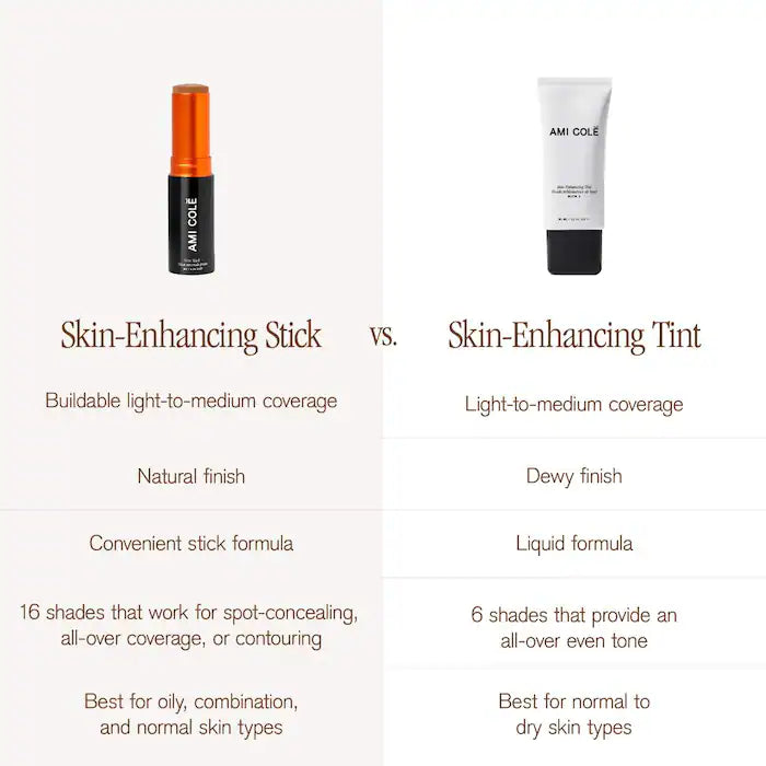 Ami Colé  Skin-Enhancing Lightweight & Blurring Foundation Stick