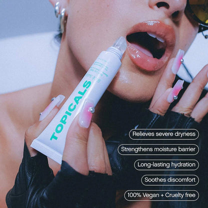 Topicals  Slick Salve Glossy Lip Balm for Soothing + Hydration