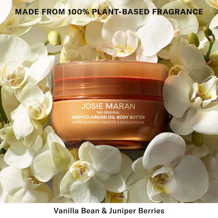 Josie Maran  Vanilla Vibezzz - Whipped Argan Oil Refillable Firming Body Butter Jar
