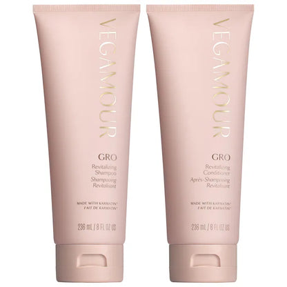 Vegamour  GRO Revitalizing Shampoo and Conditioner Set for Thinning Hair