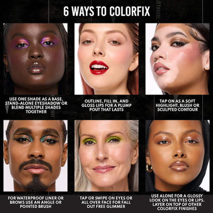 Danessa Myricks Beauty  Colorfix - Multi-Use Eye, Cheek & Lip Waterproof Liquid Pigment