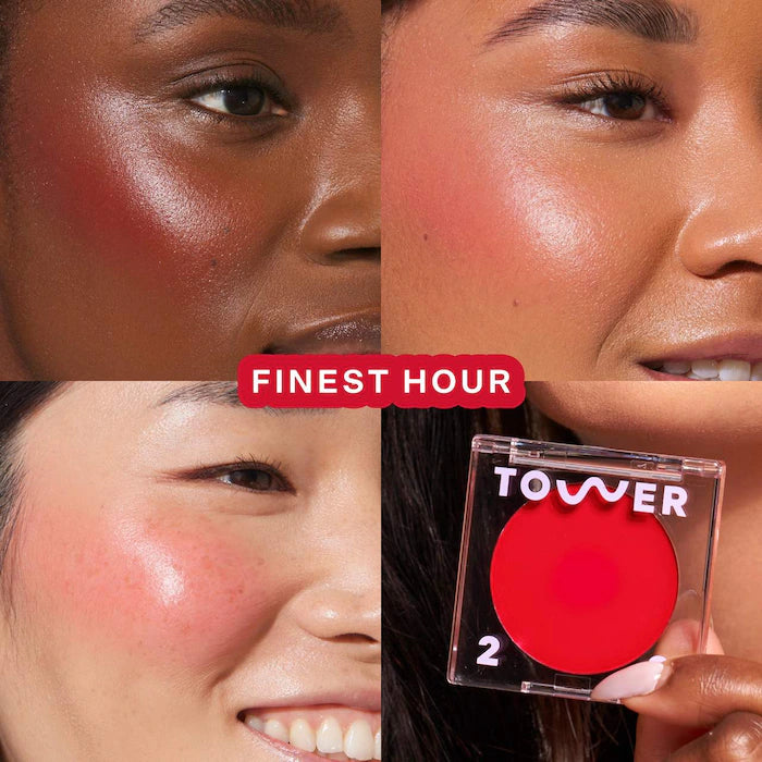 Tower 28 Beauty  BeachPlease Lip + Cheek Dewy Cream Blush
