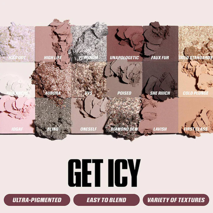 HUDA BEAUTY  Icy Nude Eyeshadow Palette