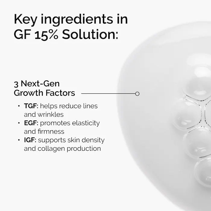 The Ordinary  GF 15% Serum for Visible Skin Repair and Wrinkles