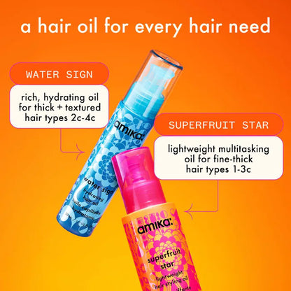 amika  Superfruit Star Lightweight Hair Styling Oil