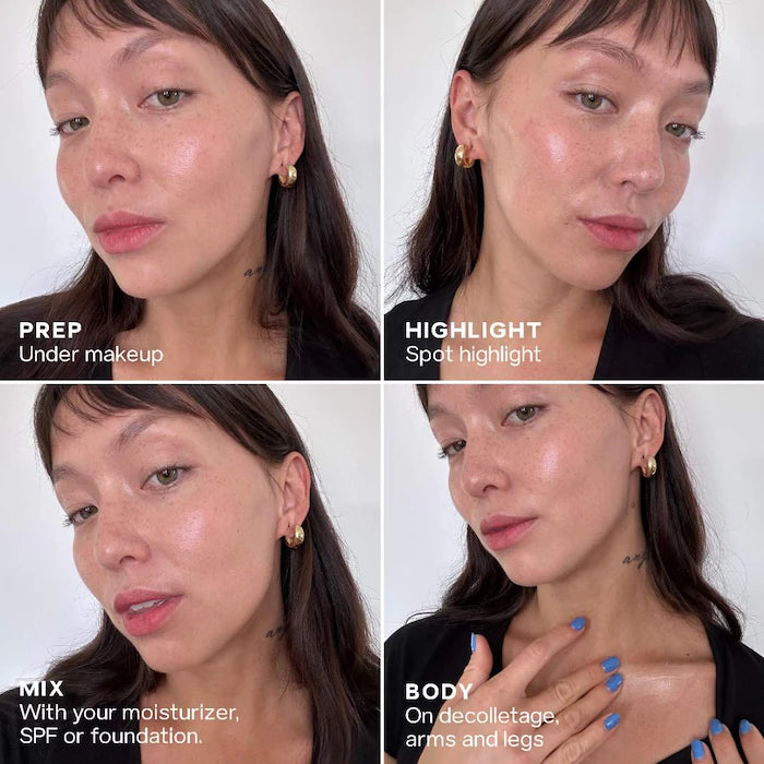 Saie  Glowy Super Gel Lightweight Dewy Multipurpose Illuminator