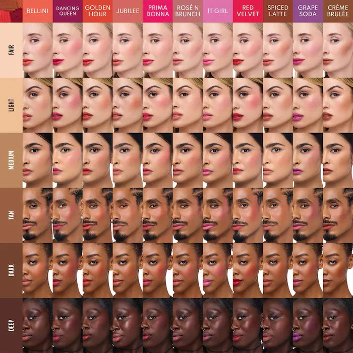 Danessa Myricks Beauty  Yummy Skin Blurring Balm Powder Flushed - Matte Color for Cheek & Lip