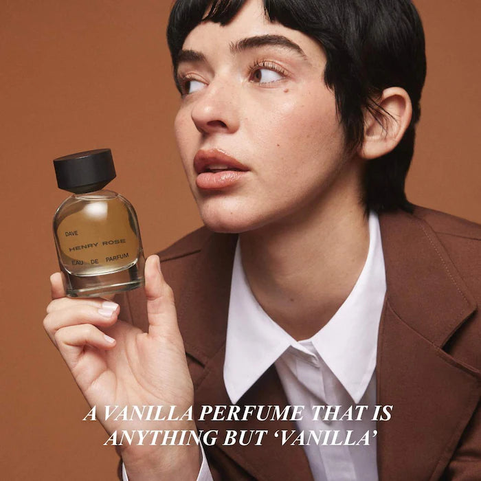 Henry Rose  Dave Eau De Parfum with Vanilla + Tonka Bean Travel Spray