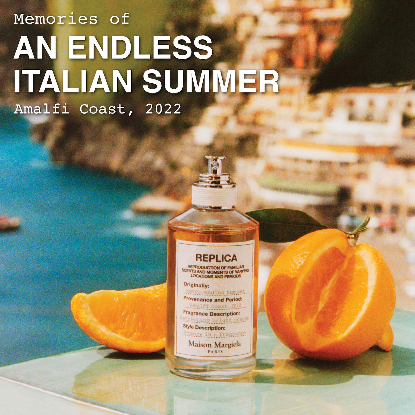 Maison Margiela REPLICA Never-ending Summer Eau de Toilette — Orange, Spritz & Solar Citrus Scent