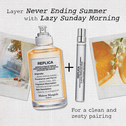 Maison Margiela REPLICA Never-ending Summer Eau de Toilette — Orange, Spritz & Solar Citrus Scent