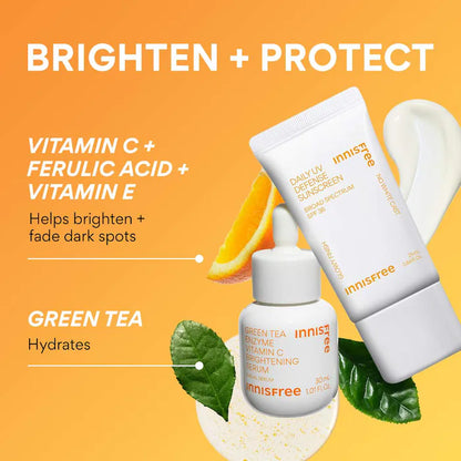 innisfree  Brighten + Protect Set