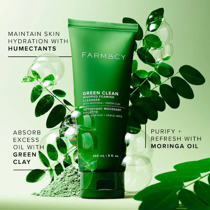 Farmacy  Green Clean Whipped Foaming Cleanser