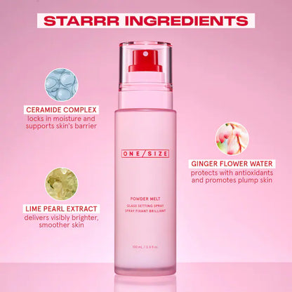 ONE/SIZE by Patrick Starrr  Powder Melt Glass Setting Spray