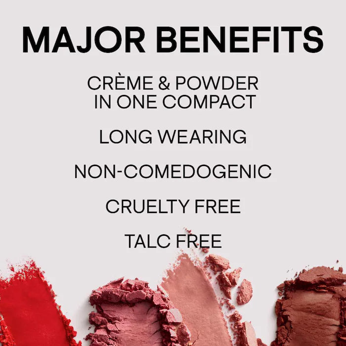 PATRICK TA  Major Headlines Double-Take Crème & Powder Blush Duo