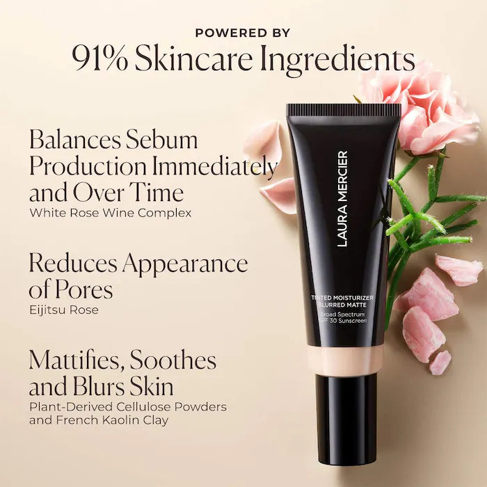 Laura Mercier  Mini Tinted Moisturizer Oil Free Blurred Matte SPF 30