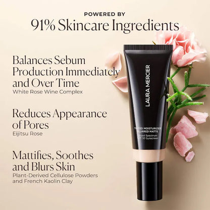 Laura Mercier  Mini Tinted Moisturizer Oil Free Blurred Matte SPF 30
