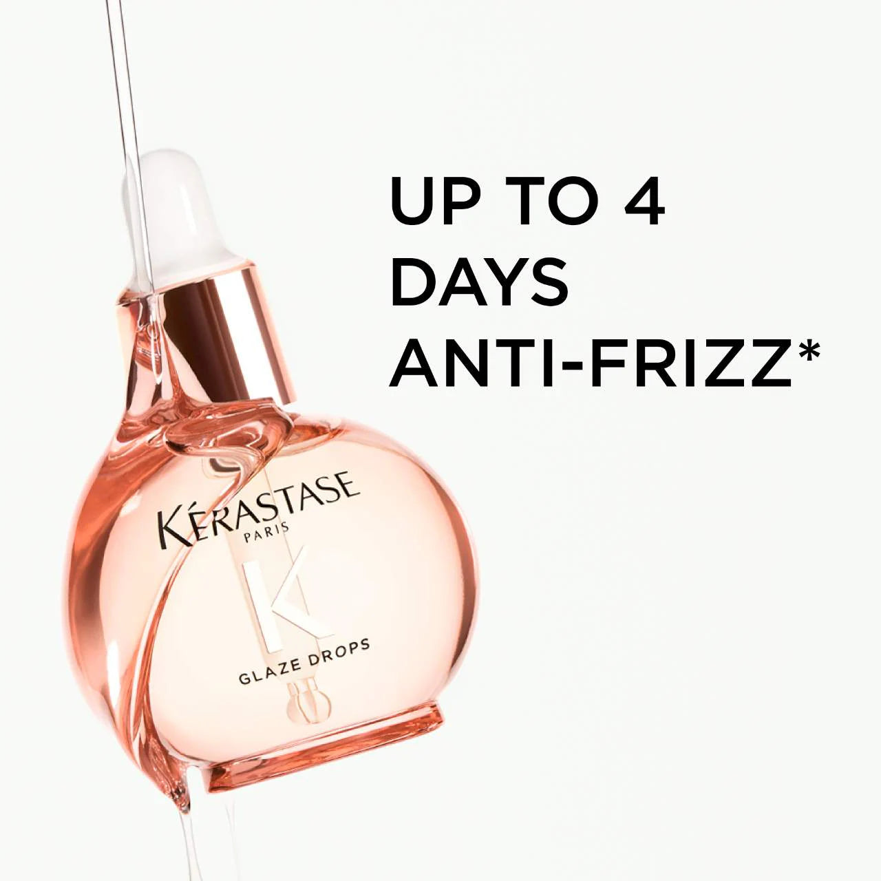 Kérastase Gloss Absolu Glaze Drops Anti-Frizz Hair Oil — Shine & Frizz Control Treatment