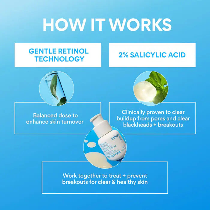 innisfree  Gentle Retinol Salicylic Acne Serum