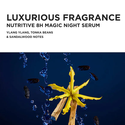 Mini Nutritive 8H Magic Night Serum Hydrating Treatment for Dry Hair