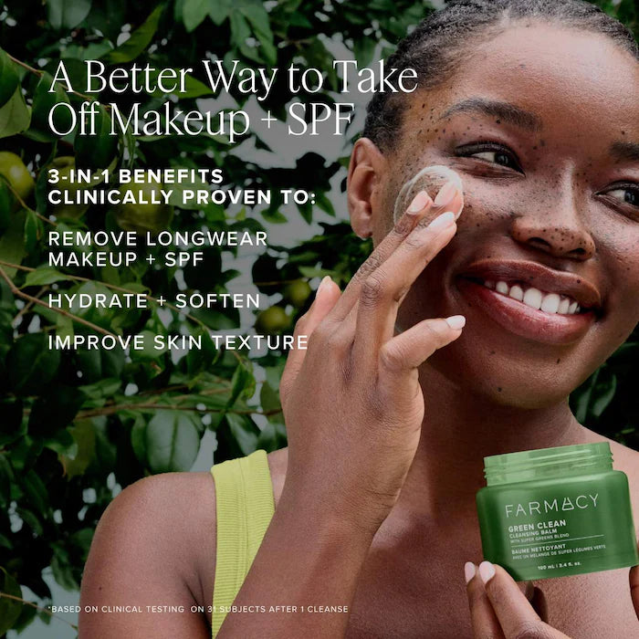 Farmacy  Green Clean Makeup Removing Cleansing Balm