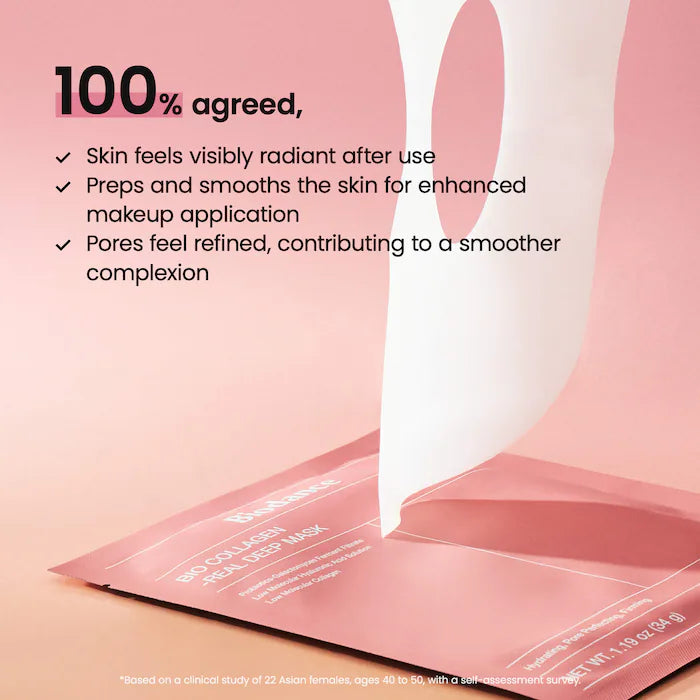 Biodance  Bio Collagen Real Deep Mask for Pore Minimizing & Firming Care