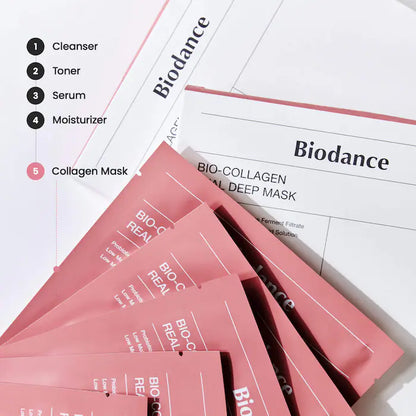 Biodance  Bio Collagen Real Deep Mask for Pore Minimizing & Firming Care