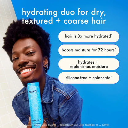 amika  Hydration Heavyweights Hydrating Shampoo + Conditioner Set