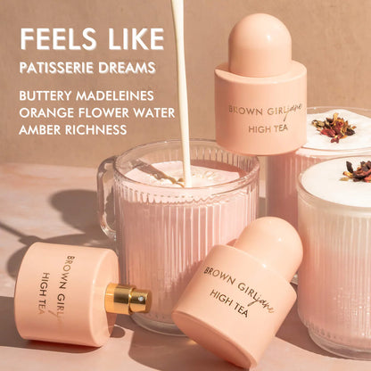 Brown Girl Jane High Tea Eau de Parfum — White Floral, Jasmine & Amber Luxury Fragrance