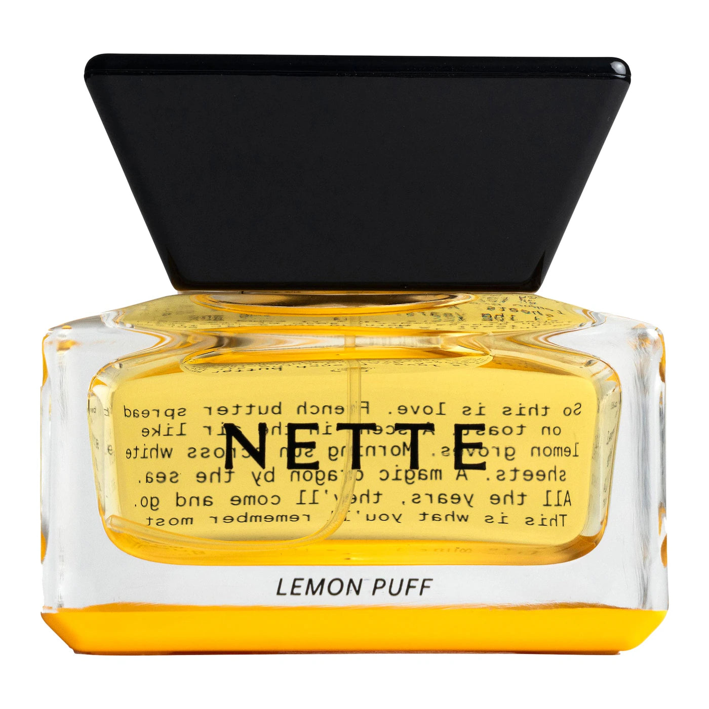 Nette Lemon Puff Eau de Parfum — Bright Lemon & Vanilla Dessert-Inspired Fragrance
