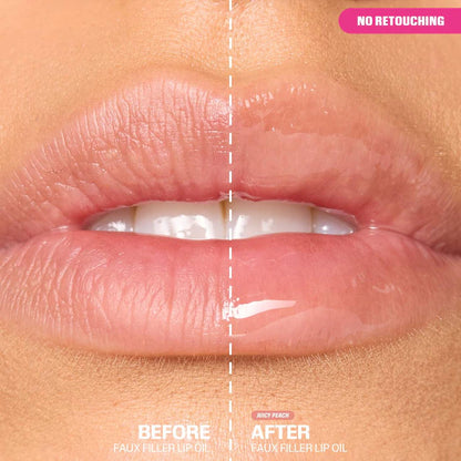 HUDA BEAUTY  Faux Filler Ultra-Hydrating Tinted Jelly Lip Oil