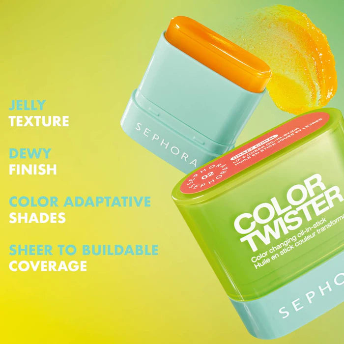 SEPHORA COLLECTION  Color Twister Color Changing Oil-in-Stick for Lip + Cheek