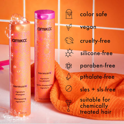 amika  Soft Strand Stars Nourishing Shampoo + Conditioner Set