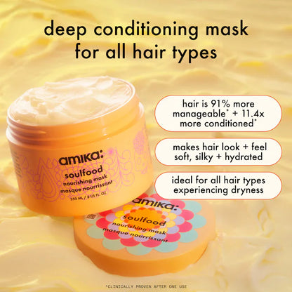 amika  Soft Strand Stars Nourishing Shampoo + Conditioner Set