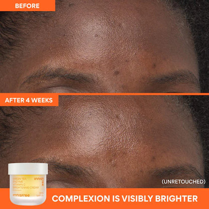 innisfree  Green Tea Enzyme Vitamin C Brightening Cream