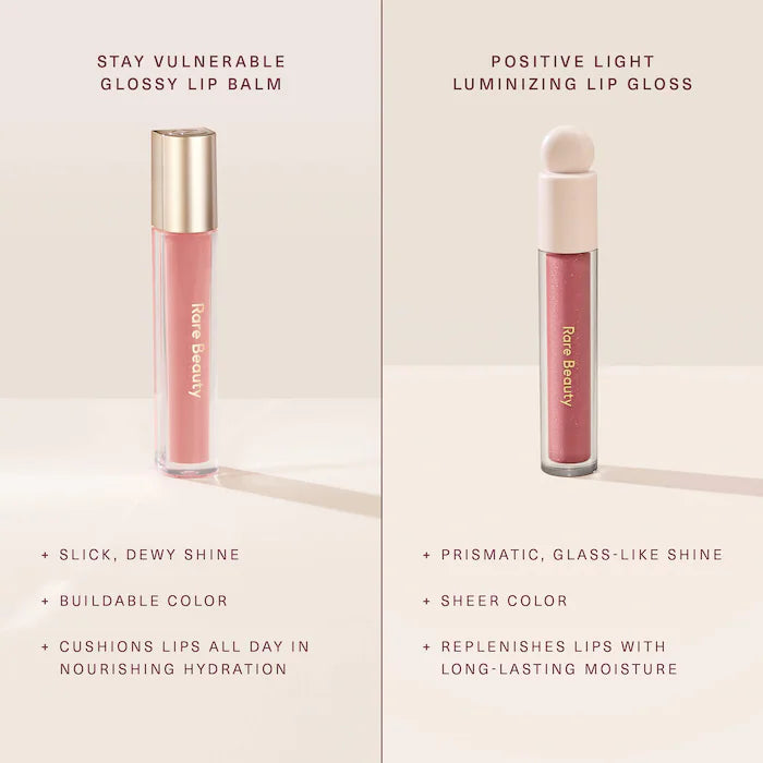 Rare Beauty by Selena Gomez  Positive Light Luminizing Lip Gloss