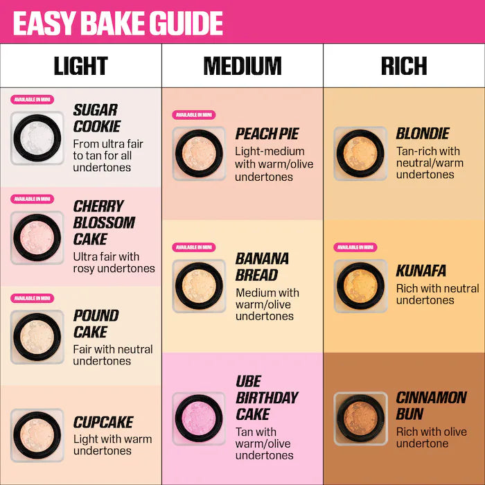 HUDA BEAUTY  Easy Bake Blurring Loose Baking & Setting Powder