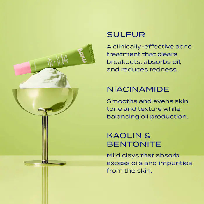 banu  Sulfur Spot Treatment for Acne and Blemishes