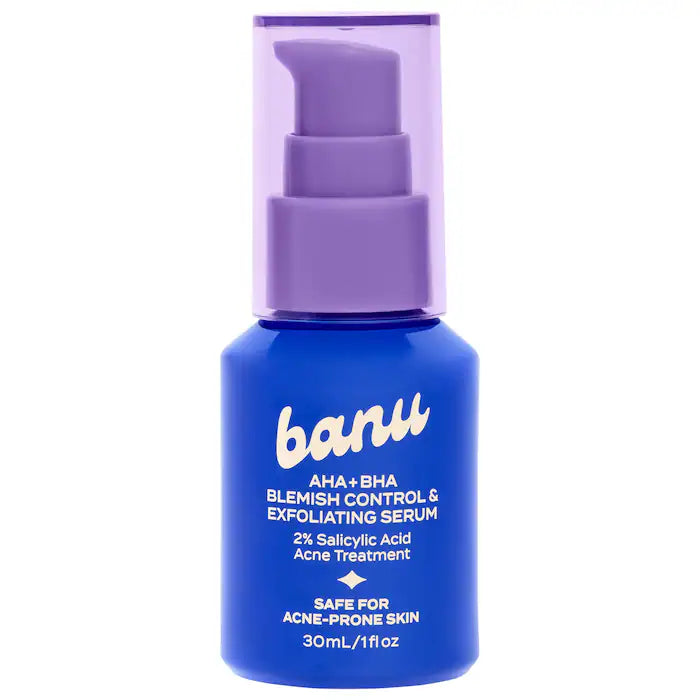 banu  AHA + BHA Blemish Clearing and Exfoliating Serum with 2% Salicylic Acid