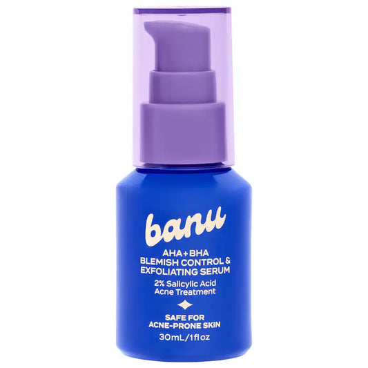 banu  AHA + BHA Blemish Clearing and Exfoliating Serum with 2% Salicylic Acid