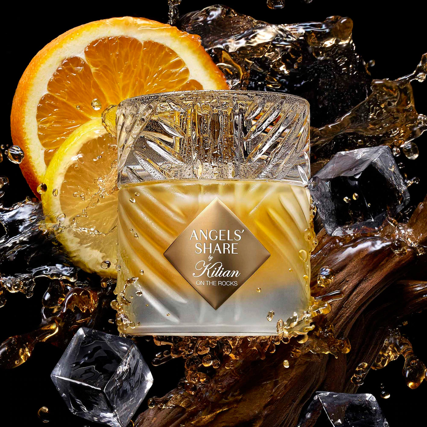KILIAN Paris Angels’ Share On the Rocks Eau de Parfum — Citrus Woody Long-Lasting Perfume