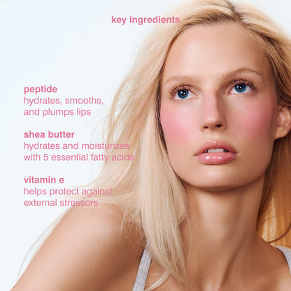 rhode Peptide Lip Tint Nourishing Glaze — Sheer Color, Smooth & Moisturized Lips