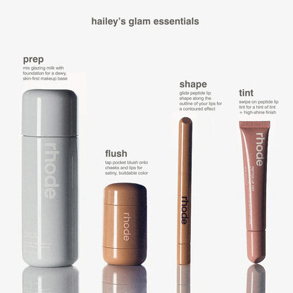 rhode Peptide Lip Tint Nourishing Glaze — Sheer Color, Smooth & Moisturized Lips