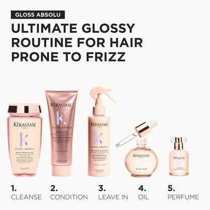 Kérastase Gloss Absolu Hair Perfume — Luxurious Citrus, Rose & Vanilla Scented Hair Mist