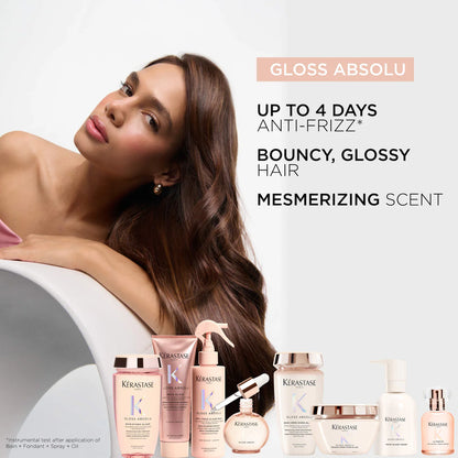 Kérastase Gloss Absolu Hair Perfume — Luxurious Citrus, Rose & Vanilla Scented Hair Mist