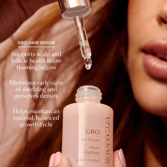 GRO Hair Serum and Shampoo & Conditioner Hair Gift Set