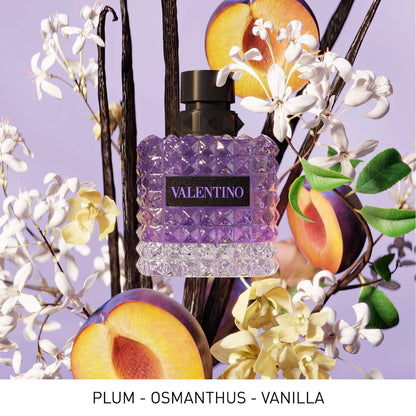 Valentino Donna Born In Roma Purple Melancholia Eau de Parfum — Long-Lasting Floral Fruity Fragrance