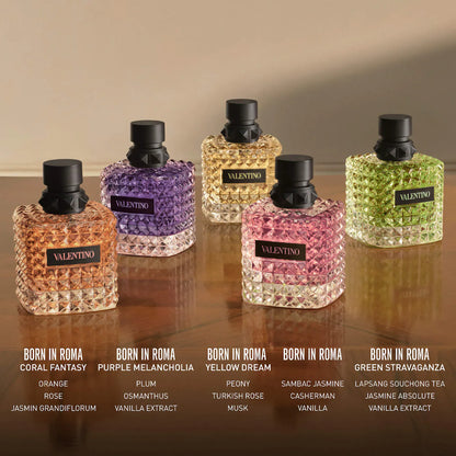 Valentino Donna Born In Roma Purple Melancholia Eau de Parfum — Long-Lasting Floral Fruity Fragrance